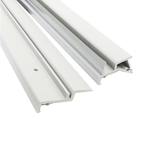 Complete Weatherstrip Set, 8 ft, White - Complete Weatherstrip Set, 8 ft, White