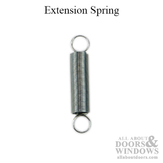 Extension Spring - 11/32 In Dia X 1-7/8 In Long - .025 Wire