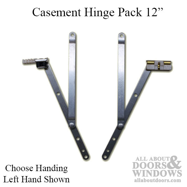 Hinge Pack, Pella Casement - 12 Inch - Choose Handing - Hinge Pack, Pella Casement - 12 Inch - Choose Handing