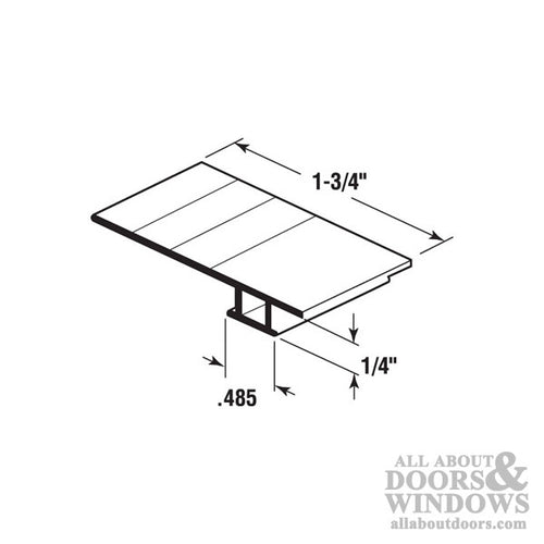 Vinyl Bug Seal 1-3/4