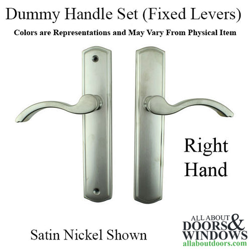 Dummy Handle set 100 Series Lever, C Plate,  Right Hand - Choose Color - Dummy Handle set 100 Series Lever, C Plate,  Right Hand - Choose Color