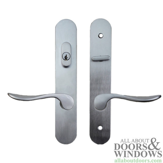 Marvin Active Keyed Multi-point Lock Trim for Hinged Door -  Satin Chrome