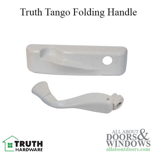 Truth Encore Window Operator Tango Folding Handle with Cover Left Hand Opener - Truth Encore Window Operator Tango Folding Handle with Cover Left Hand Opener