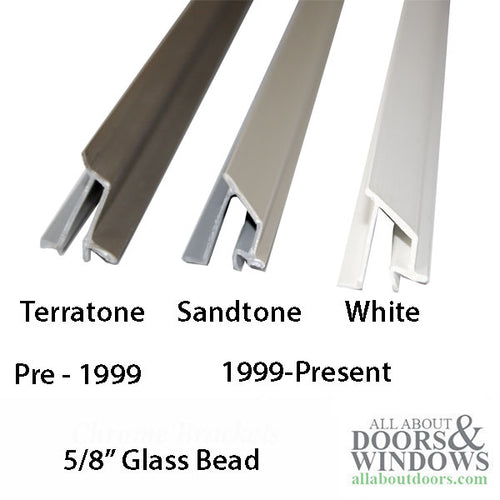 Vinyl Glazing Bead, 1983- 2003  Discontinued - Vinyl Glazing Bead, 1983- 2003  Discontinued