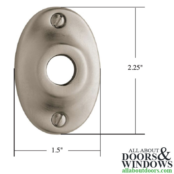 5014 Estate Passage Rose - Polished Brass - 5014 Estate Passage Rose - Polished Brass