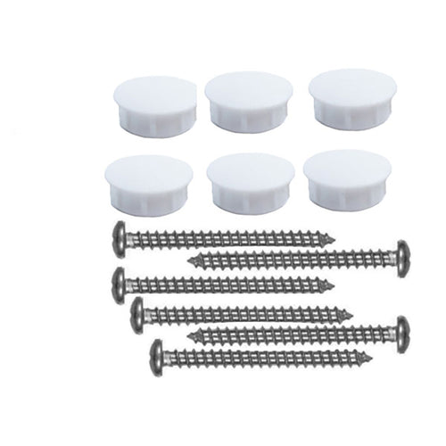3/8 Hole Plug kit - 6 caps & Screws - 3/8 Hole Plug kit - 6 caps & Screws