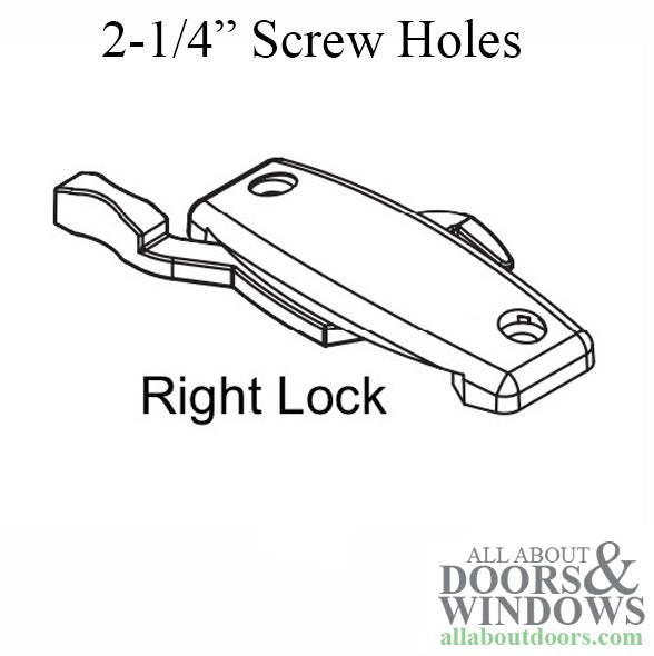 Weather Shield  Sash Lock, Single or Double Hung Window - Weather Shield  Sash Lock, Single or Double Hung Window