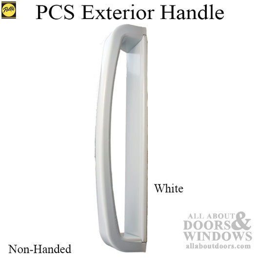 Pella PCS Exterior handle, Non-handed - White