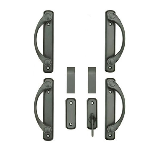 Andersen Newbury 4 Panel Gliding Door Hardware Set Oil Rubbed Bronze