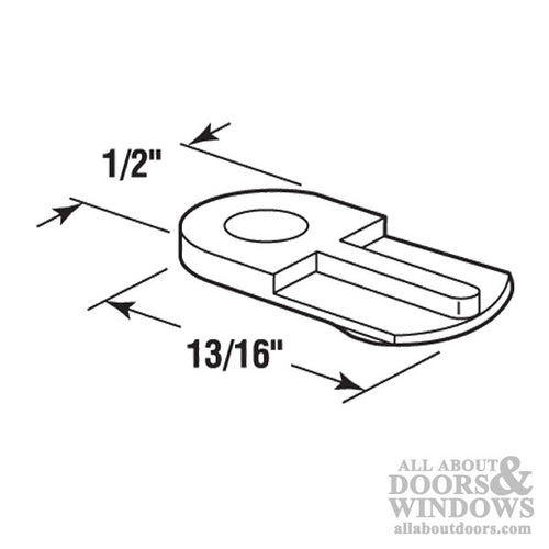 Flush Window Clips Nylon 8 Pack - Flush Window Clips Nylon 8 Pack