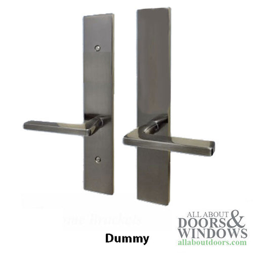 G-U Roma Handle with 55 mm Plate, Dummy with Fixed Handles, Solid Brass - Choose Color - G-U Roma Handle with 55 mm Plate, Dummy with Fixed Handles, Solid Brass - Choose Color