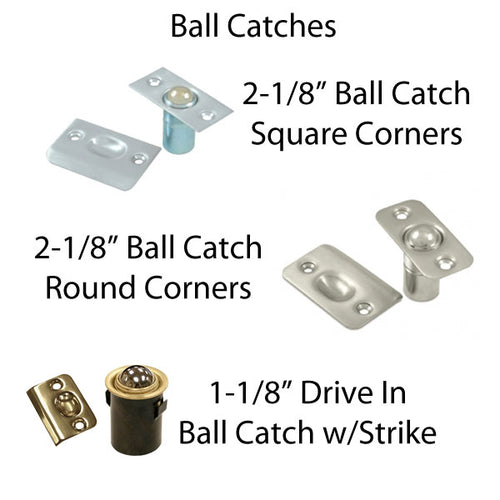 Strike Plate For Drive in Ball Catch - Choose your Finish - Strike Plate For Drive in Ball Catch - Choose your Finish