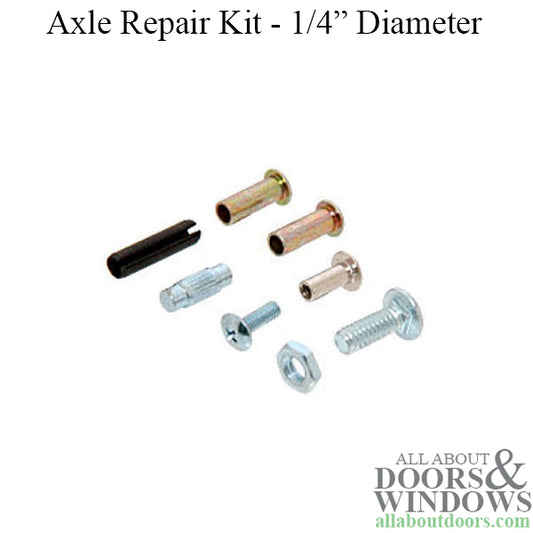 Axle Repair Kit - Sliding Patio Door - 5 Assorted types