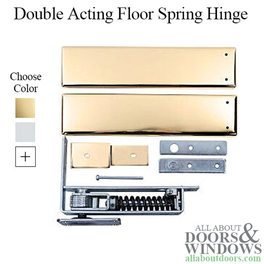 Double Acting Floor Spring Hinge, 1-3/4 door - 2 colors