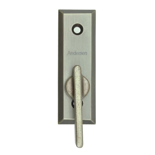 Andersen Frenchwood Gliding Doors - Thumb Latch - Yuma - Inside Lock - Distressed Nickel