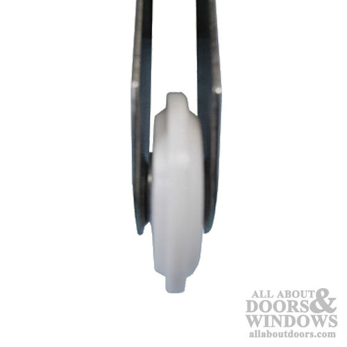 Mirror Closet Door Roller 1-3/4 Flat Nylon Wheel - Wardrobe Door - Mirror Closet Door Roller 1-3/4 Flat Nylon Wheel - Wardrobe Door