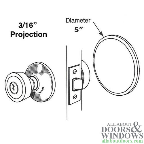 Wall Protector - 5 Inch Diameter - Wall Protector - 5 Inch Diameter