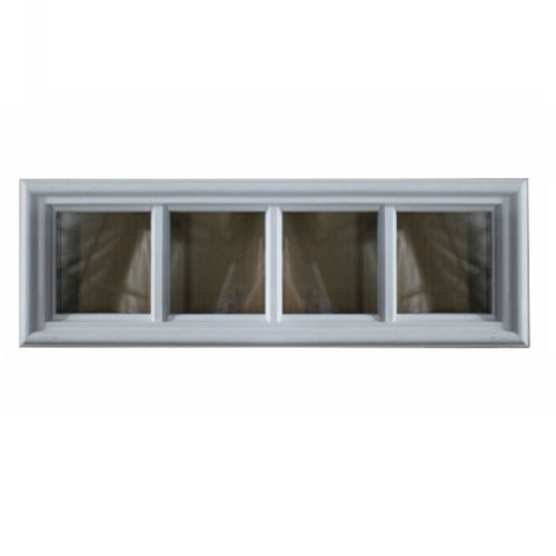 Therma Tru Door Lite Surround with Glass and Plastic Frame 4 Lite - Therma Tru Door Lite Surround with Glass and Plastic Frame 4 Lite
