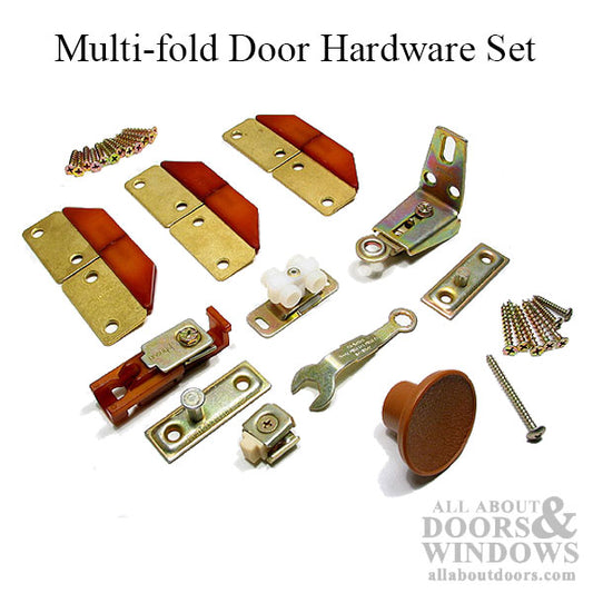 Johnson Hardware, Room Divider Hardware - Basic Set for 2 doors