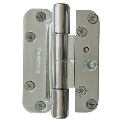 Andersen Single Hinge, Left Hand (2005-Present) - Brushed Chrome - Andersen Single Hinge, Left Hand (2005-Present) - Brushed Chrome
