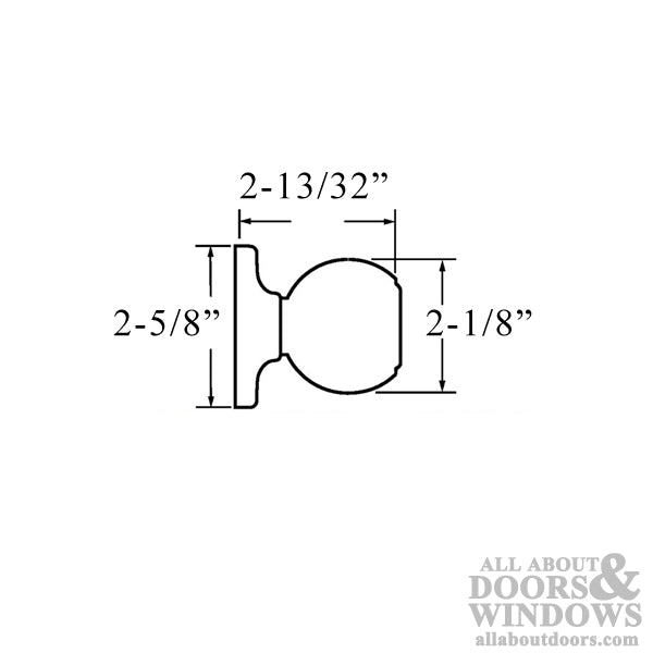 Kwikset 200C-3 Copa Passage Lock - Polished Brass - Kwikset 200C-3 Copa Passage Lock - Polished Brass