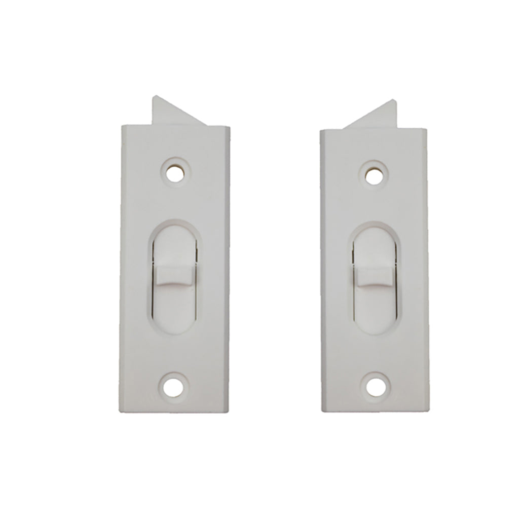 Tilt Latch - Vinyl Window Tilt Latch Hardware, Vinyl - White - Tilt Latch - Vinyl Window Tilt Latch Hardware, Vinyl - White