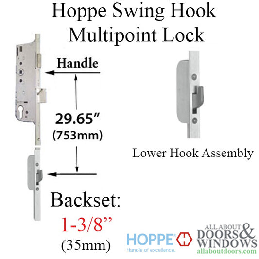 16mm  Active Swing Hook, 35/92 Hook at  29.65
