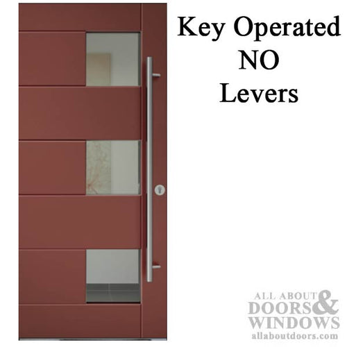 Secury Automatic Multipoint Lock Key Operated 45mm Backset 92mm PZ Gear Driven - Secury Automatic Multipoint Lock Key Operated 45mm Backset 92mm PZ Gear Driven