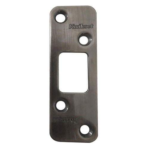 Radius Corner Strike Plate, Deadbolt, 1/4