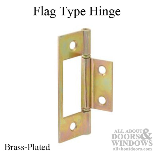 Acme 220 Flag Type Hinge for Closet Door 3 Inch