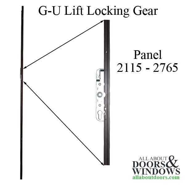 Gear, Lift Locking, Panel 2115 - 2765 - Gear, Lift Locking, Panel 2115 - 2765