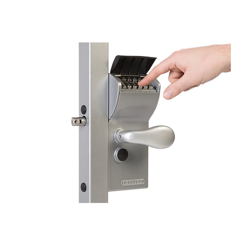 Locinox Free Vinci Surface-Mounted Mechanical Code Lock with Free Exit for Gates - Locinox Free Vinci Surface-Mounted Mechanical Code Lock with Free Exit for Gates