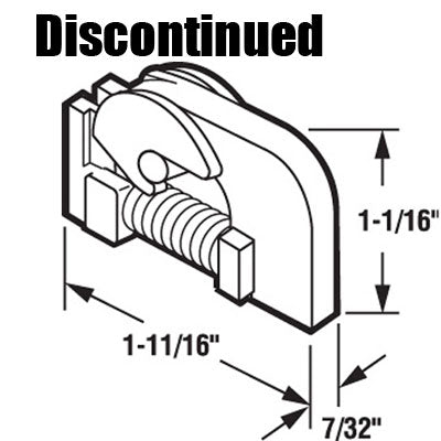 DISCONTINUED Top Nylon Guide for Sliding Screen Door