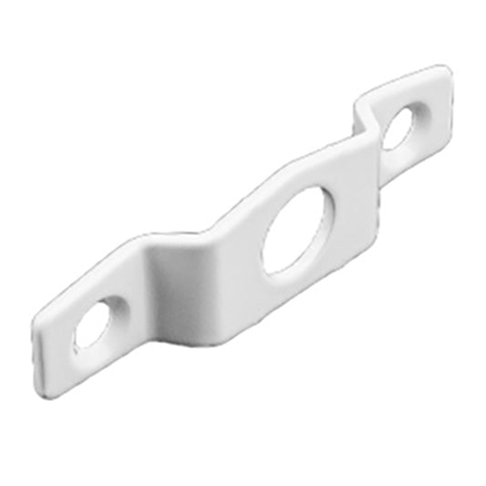 Truth Auxiliary Strike Plate Foot Bolt Keeper 1 Hole Offset