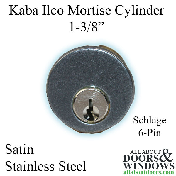 Kaba ilco Mortise Cylinder, 1-3/8