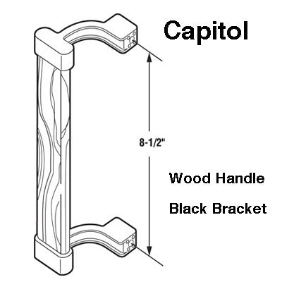Capitol Outside Pull with 8-1/2