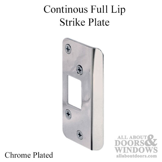 Continous Lip Strike (Chrome Plated finish) (Each)