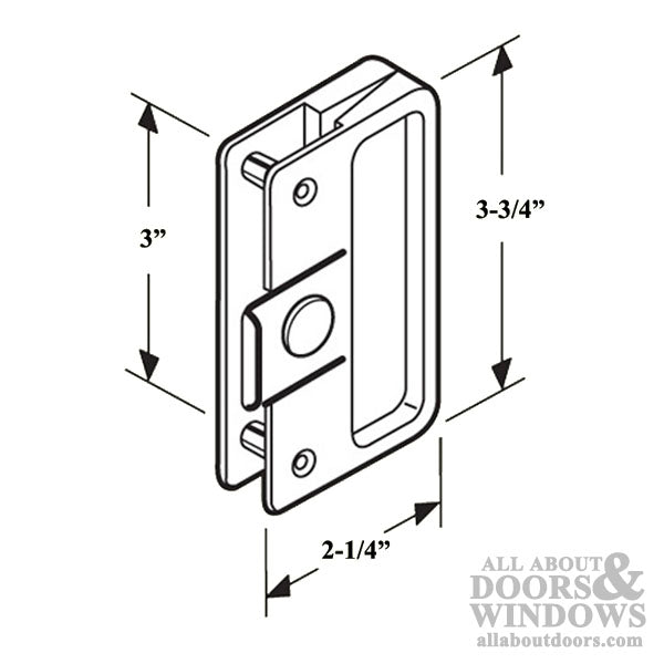 Discontinued - Latch & Pull with Automatic Latching Feature - Black - Discontinued - Latch & Pull with Automatic Latching Feature - Black