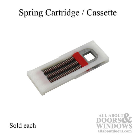 Hoppe Spring Cartridge / Cassette, 8mm Hub