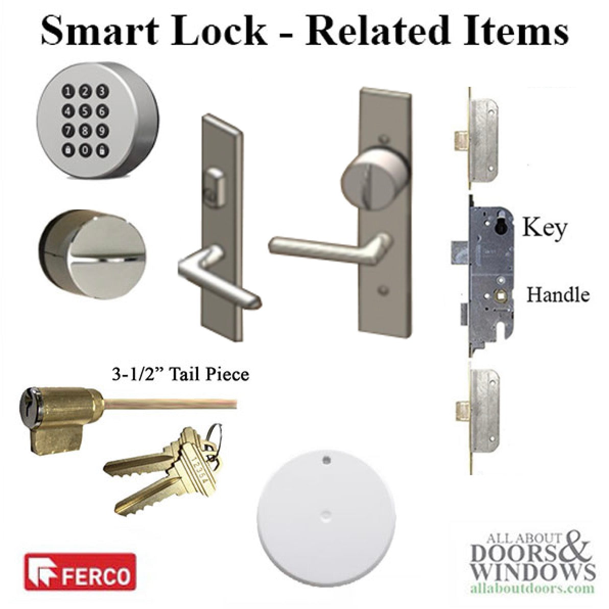 Danalock V3 Smart Lock  for Euro or American Multipoint Locks - Danalock V3 Smart Lock  for Euro or American Multipoint Locks