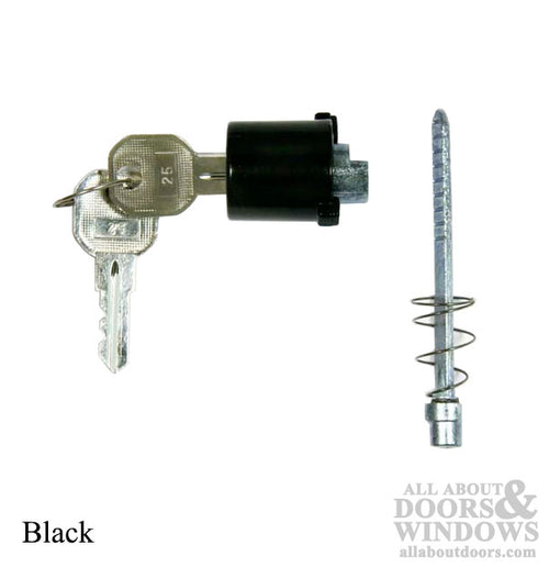 Ideal Security Storm Door Push Button Locking Unit - Ideal Security Storm Door Push Button Locking Unit
