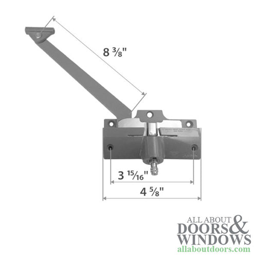 Andersen Window Straight Arm Operator Left 8-3/8 Inch Stone CN Series - Andersen Window Straight Arm Operator Left 8-3/8 Inch Stone CN Series
