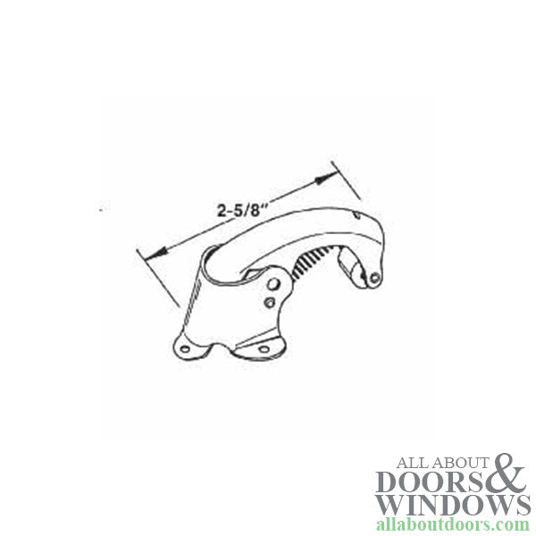 Door Catch Spring Loaded 2-5/8 Inch - Door Catch Spring Loaded 2-5/8 Inch