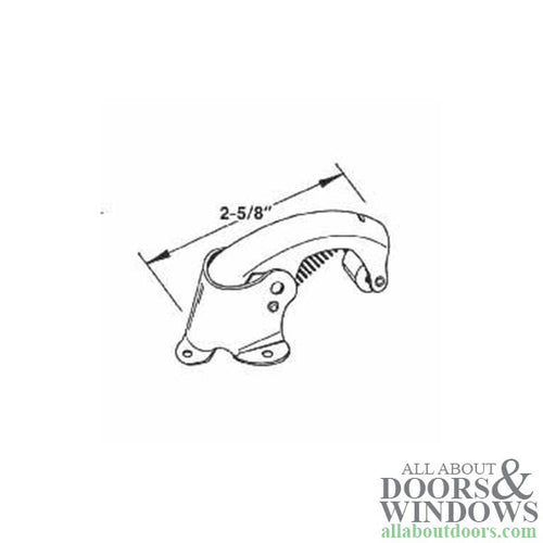 Door Catch Spring Loaded 2-5/8 Inch - Door Catch Spring Loaded 2-5/8 Inch