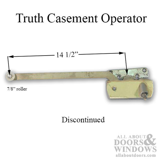 Bilt Well Casement Operator, 14-1/2 - DISC.- See Notes