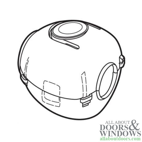 Door Knob Covers Plastic Sold 2 per Pack - Door Knob Covers Plastic Sold 2 per Pack