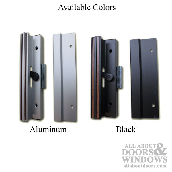 Handle Set for Sliding Patio Door - 4-15/16 inch - Extruded Aluminum - Choose Color - Handle Set for Sliding Patio Door - 4-15/16 inch - Extruded Aluminum - Choose Color