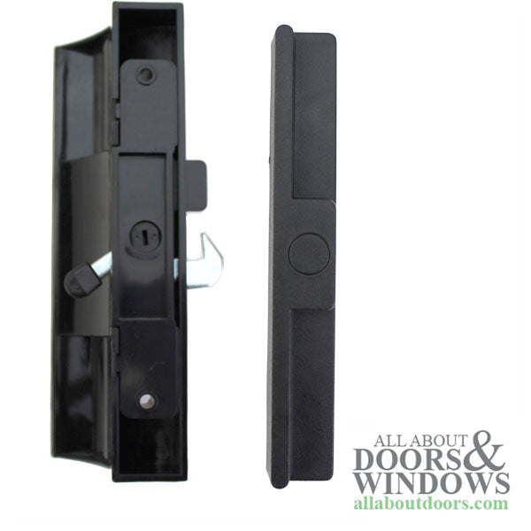 Sliding Patio Door Handleset Black Plastic Handle Set For Sliding Patio Doors - Sliding Patio Door Handleset Black Plastic Handle Set For Sliding Patio Doors