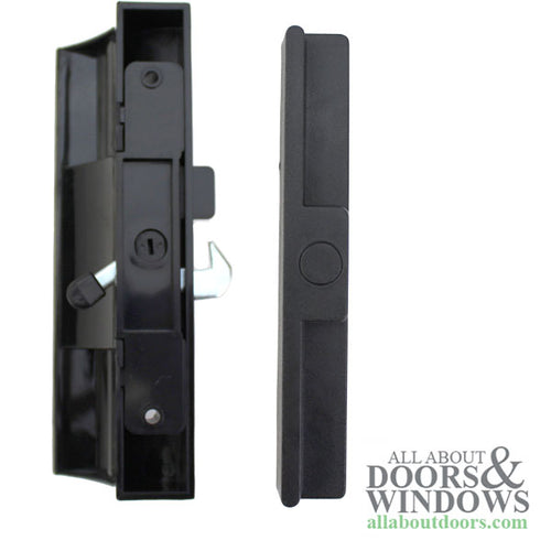 Sliding Patio Door Handleset Black Plastic Handle Set For Sliding Patio Doors - Sliding Patio Door Handleset Black Plastic Handle Set For Sliding Patio Doors