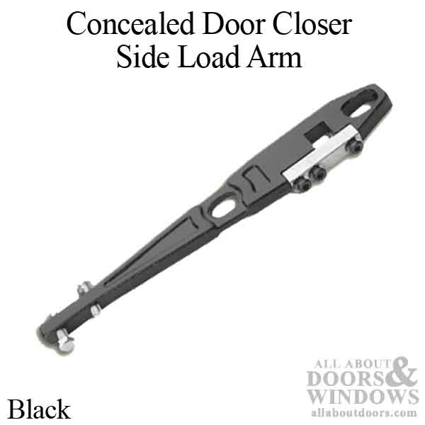 Side Load Arm, Overhead Concealed Door Closer - Side Load Arm, Overhead Concealed Door Closer